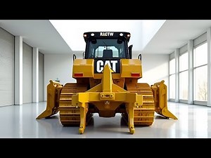 2026 Caterpillar D11T Dozer Review 🔥 Next Gen Earthmoving Beast with Powerful Ripper & Blade View