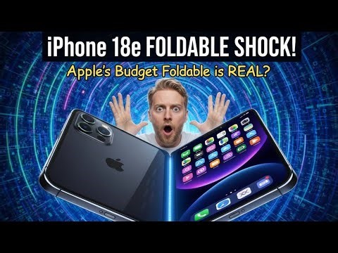 iPhone 18e Foldable FIRST LOOK 🔥 Apple’s First Folding iPhone is HERE! (Leaks & Features)