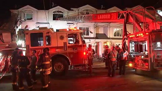 Firefighters respond to 3-alarm fire at home on Staten Island