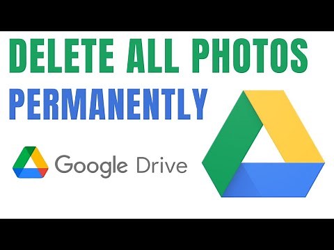 How to DELETE All Photos from Google Drive PERMANENTLY