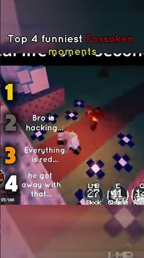 Funniest FORSAKEN moments🤣😂 #roblox #update #forsaken#roblox #update #forsaken
