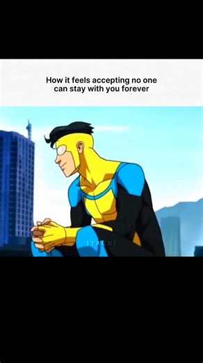 POV : "NO ONE CAN STAY WITH YOU FOREVER"