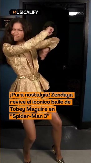 ¡Pura nostalgia! Zendaya revive el icónico baile de Tobey Maguire en “Spider-Man 3”