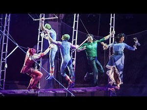 Triple wide flying trapeze act “Chagall” 9.09.2023. Nikulin Moscow Circus Festival “Artist”