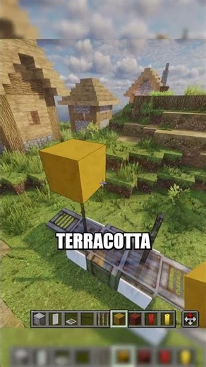 Minecraft Hot Dog Cart Tutorial Easy Street Decor Hack #minecraft #minecrafttutorial