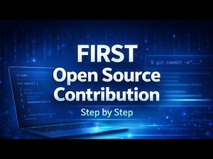 How I Made My First Open Source Contribution | Step by step for beginners