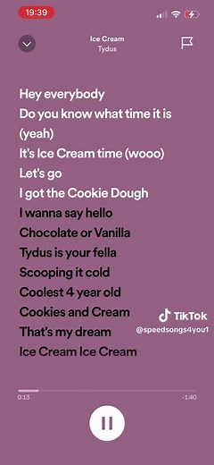 Tydus Ice Cream Song - Catchy and Fun!