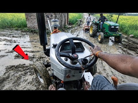 Today’s Hard Work on Farm | 4K POV Tractor Rotavator | Real Farming Life