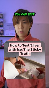 28K views · 5K reactions | Testing Silver With An Ice Cube Silver's exceptional thermal conductivity, the highest among metals, allows it to transfer heat very efficiently. When an ice cube touches silver, heat from the surroundings flows through the silver and into the ice almost instantly. This rapid heat transfer accelerates the melting process compared to other materials. ️ Credits: Ziba.Joyeriacr #facts #science | vt.physics | Facebook