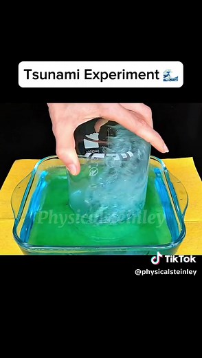 Tsunami Experiment Simulation and Chemistry Explained