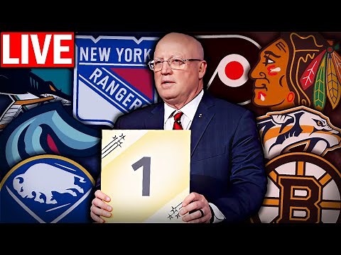 2025 NHL DRAFT LOTTERY LIVE STREAM! (Predictions, Reactions, Mock Drafts & MORE!)