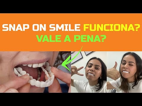 COMPREI UM SNAP ON SMILE! Será que fiquei com sorriso de Hollywood?