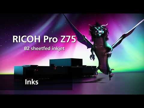 Ricoh - Pro Z75 B2 sheetfed inkjet press – ink technology