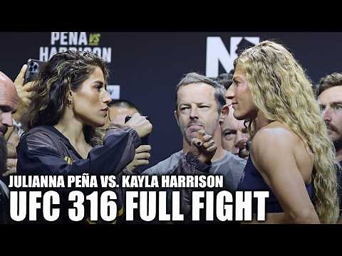 Julianna Peña vs. Kayla Harrison FULL FIGHT from UFC 316 | ESPN MMA