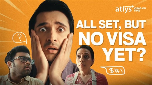 Atlys’ latest campaign turns travel frustration into a relatable story