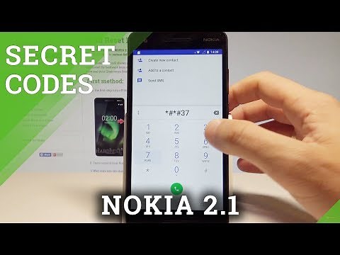 How to Enter Service Mode on NOKIA 2.1 - Secret Codes / Hardware Test Mode