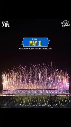 Narendra Modi Stadium Mein hone wala hai 2026 ka final match 31 may#cricket #viral