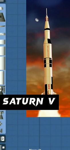Spaceflight Simulator Saturn V Rocket Blueprint