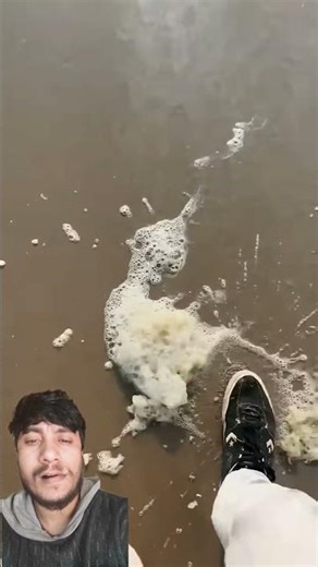 Satisfying Stomping on Beach 🌊 | Beach ASMR Sound | Mitti Pe Pair Rakha 😍 | Oddly Satisfying Video