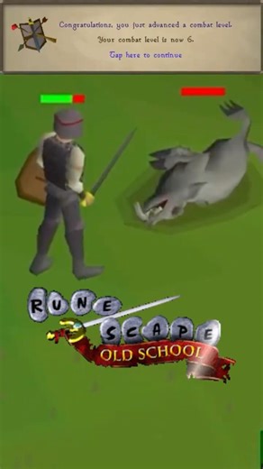 Early RuneScape Combat Is Pure Dopamine
