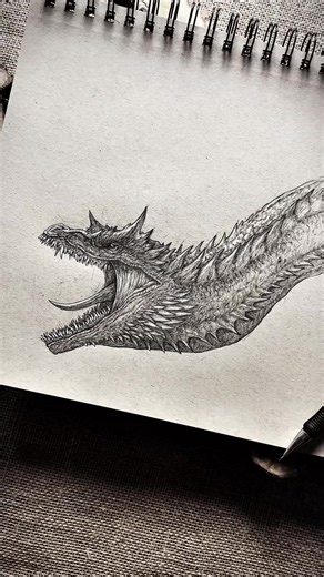 Redrawing Tessarion from House of the Dragon — Pencil Sketch Tutorial