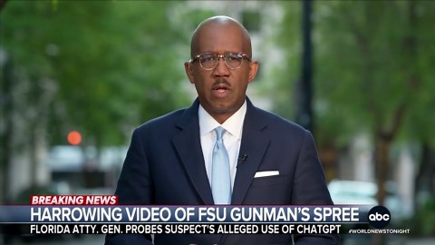 Florida State University gunman's spree seen in newly released video