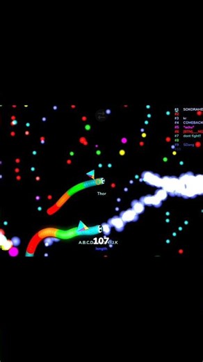 Slither io gameplay #slither #slitherio #slithergameplay #slithersnake #games #gaming
