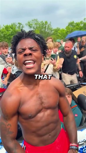 IShowSpeed Went Too Far After Racing an Olympic Champion #shorts #ishowspeed