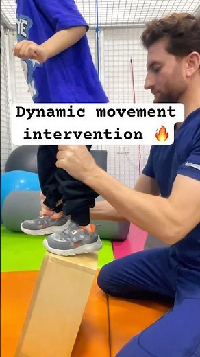 Dynamic movement intervention techniques 🤩| Motordevelopmental delay warrior | #pediatricrehab ✅