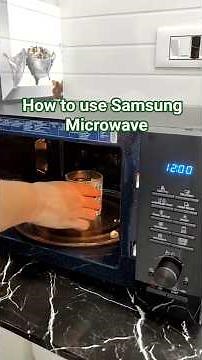 "How to use Samsung sensor cook microwave "#how #use #microwave #new