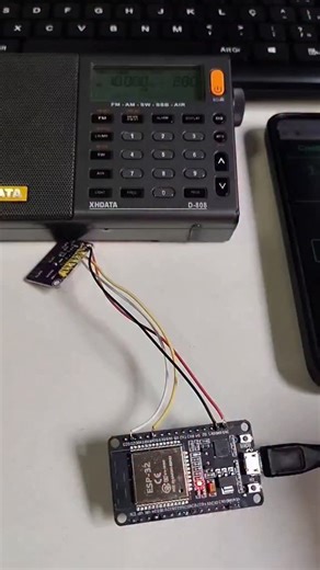 Eletrônica Elementar LTDA on Instagram: "Controle de frequência via web usando stm32 si5351 #eletronicaelementar #rádio #ham #dds #esp32"