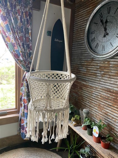 Macrame Baby Swing | Ages Baby-3 Years | Toddler Swing | Boho Nursery Room Decor | Boho Baby Shower | Boho Gender Reveal | Baby Gift - Etsy