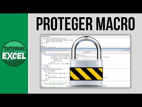 PROTEGER UNA MACRO con contraseña 🔐