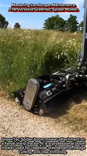 Mastering Landscape Maintenance | The Versatile Greentec Spider Mower