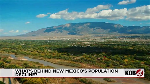 New Mexico's population dropping, according to Census Bureau