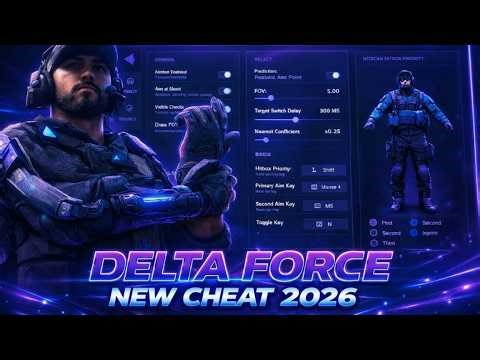 Delta Force Hacked | Delta Force Cheats | Delta Force Cheat 2026 - Aimbot, Wallhack & UNDETECTED