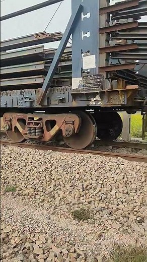 Rail Rack unloading #railway #automobile #railwaycontent