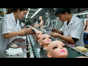 How Silicone Dolls Are Made: The Art of Hyper-Realistic Manufacturing (Factory Full Process)