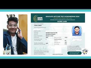 Gate 2025 Geomatics Engineering (GE) Syllabus by Gate GE 2024 topper Vaibhav Sonkar (AIR 1)