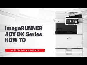 Canon | MyCanon Business: UniFLOW User Authentication