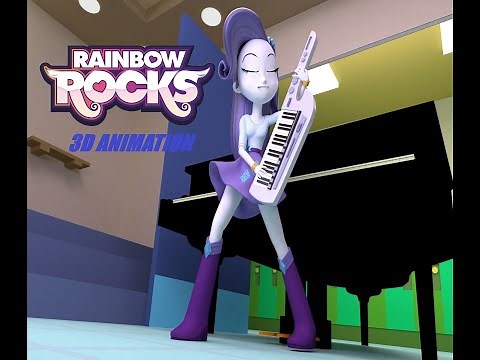 My Little Pony: Equestria Girls - 'Player Piano' (3D Animation)