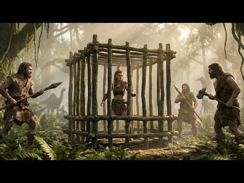 Million Years Ago | Wild Jungle Men and the Captured Girl | Prehistoric Story |