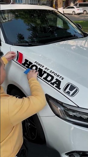 DIY Honda Sport Decal #youtubeshorts