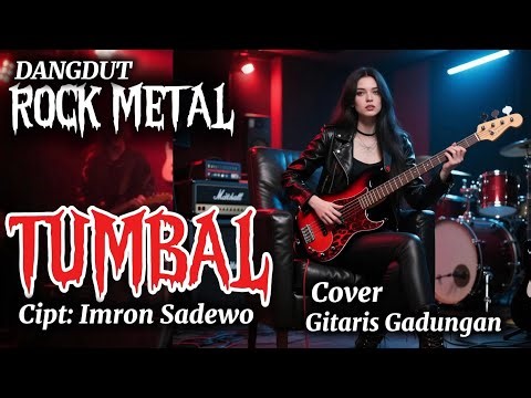 TUMBAL - IMRON SADEWO | Versi Dangdut Rock Metal | Cover Gitaris Gadungan (AI)