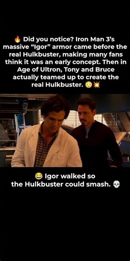 🔥 Igor Was Basically The Hulkbuster Prototype?! #marvel #marvelstudios #mcu #hiddendetails #avengers