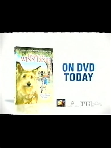 Because of Winn Dixie DVD Commercial 2005 #movie #00s #VHS #nostalgia #commercial