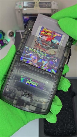 Game Boy Color As Tartarugas Ninja (Teenage Mutant Ninja Turtles). 🐢🐢🐢🐢. #teenagemutantninjaturtle