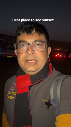 Satyajeet Dahiya Solo Traveller+Rider on Instagram: "Lalitlum, 1 hour from Shillong, reached 1 hours before sunset to experience winterline #shillong #Meghalaya #desisolotraveller"