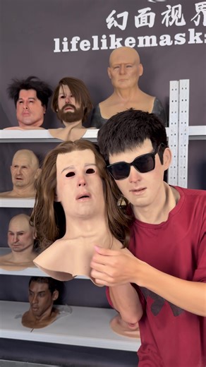 Realistic Silicone Masks for Cosplay and Halloween