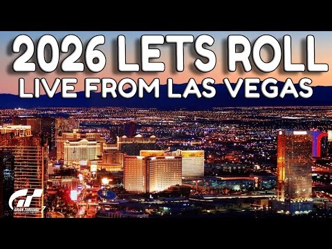 New Years Day Stream LIVE from Las Vegas - Gran Turismo 7 Open Lobby